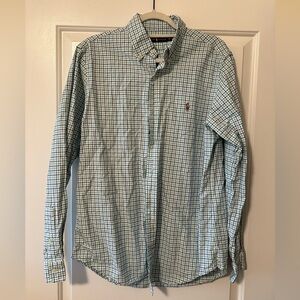 Ralph Lauren Multi Plaid Oxford Sport Shirt